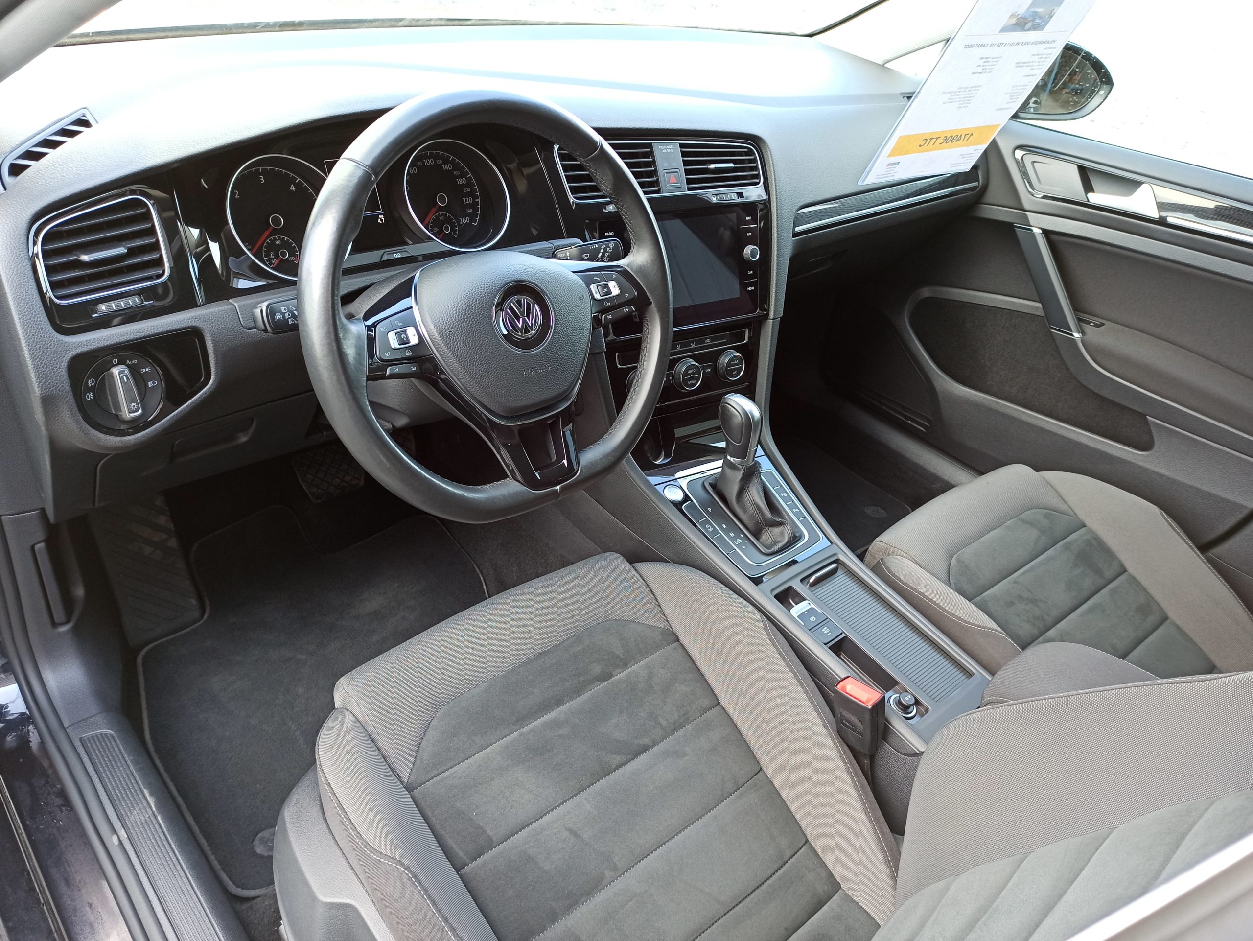 VOLKSWAGEN GOLF VII (2) 1.6 TDI 115 BLUEMOTION TECHNOLOGY CARAT DSG7