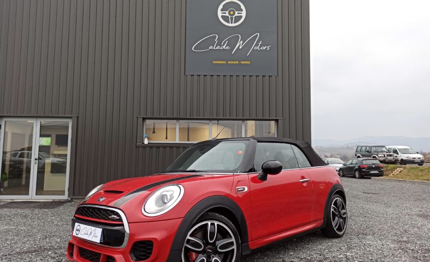 MINI III CABRIOLET JCW 231 FINITION EXCLUSIVE DESIGN BVA6
