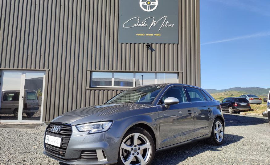 AUDI A3 III (2) SPORTBACK 2.0 TFSI 190 SPORT S TRONIC 7