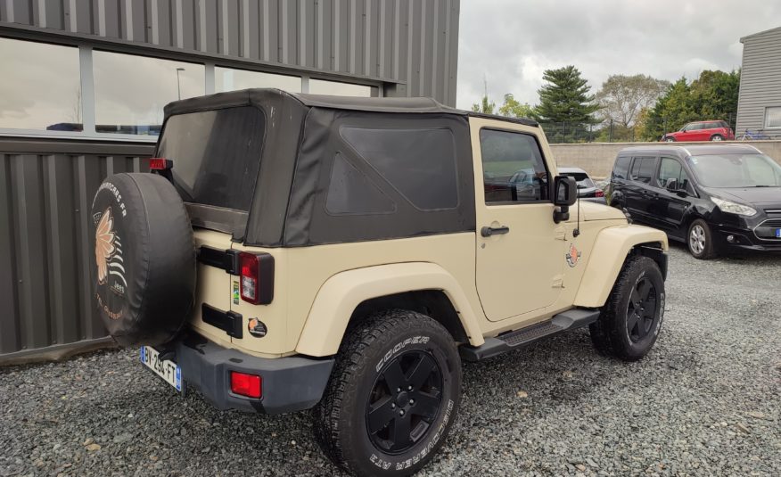 JEEP WRANGLER 2.8 CRD 200 FAP SAHARA BVA