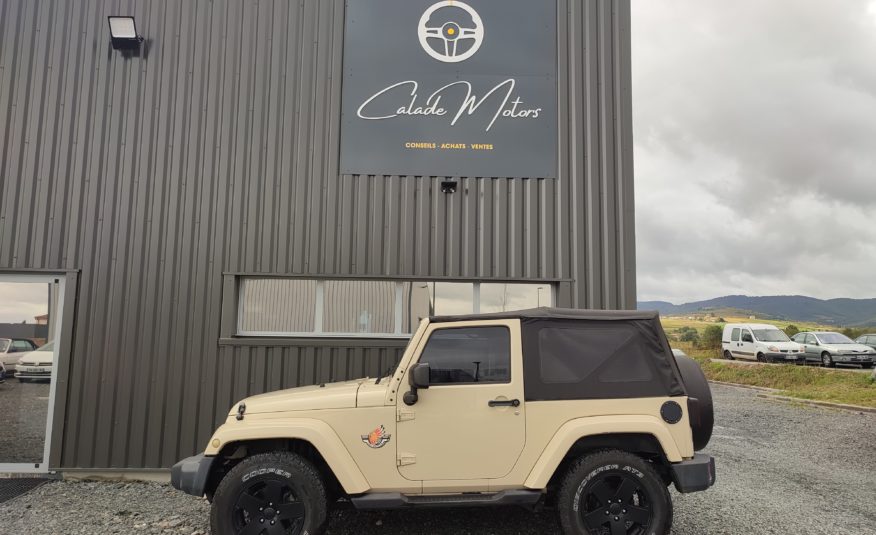 JEEP WRANGLER 2.8 CRD 200 FAP SAHARA BVA