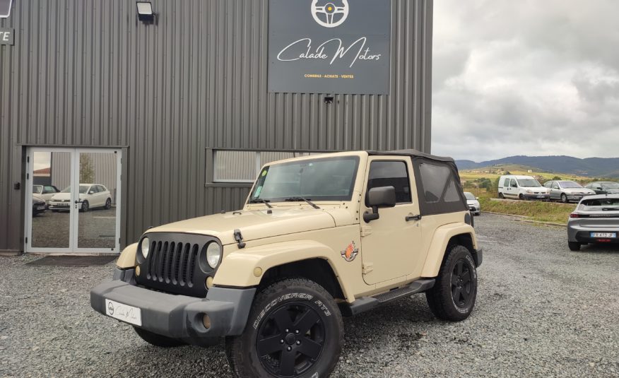 JEEP WRANGLER 2.8 CRD 200 FAP SAHARA BVA