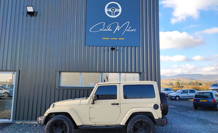 JEEP WRANGLER 2.8 CRD 200 FAP SAHARA BVA