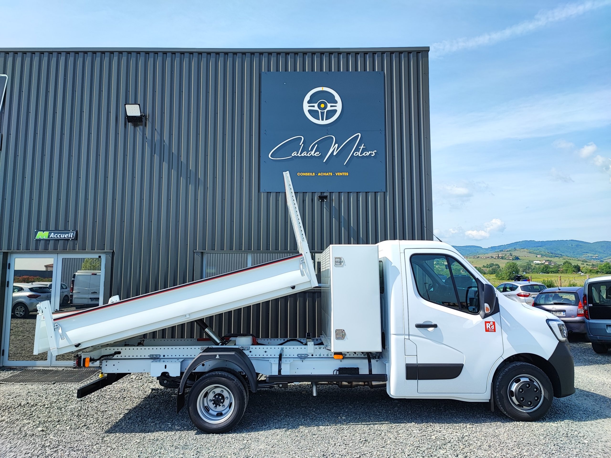 RENAULT CHASSIS CABINE MASTER PROP RJ3500 L3 BLUE DCI 145 EURO VI CONFORT