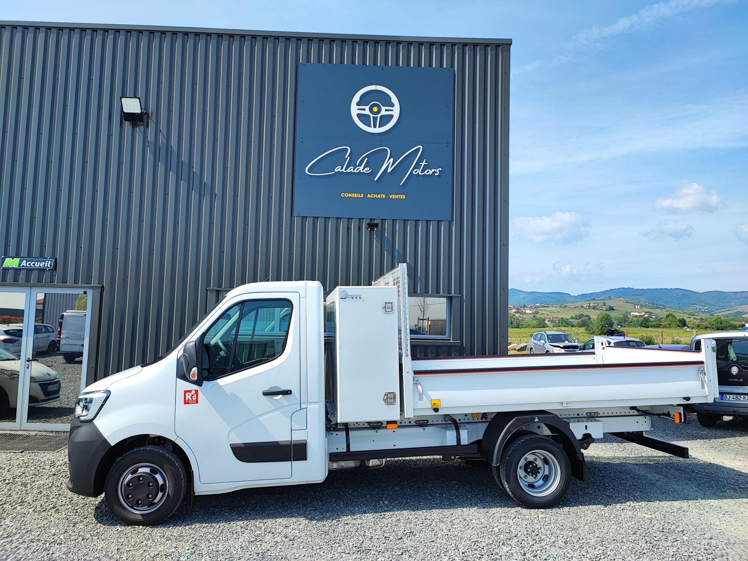 RENAULT CHASSIS CABINE MASTER PROP RJ3500 L3 BLUE DCI 145 EURO VI CONFORT