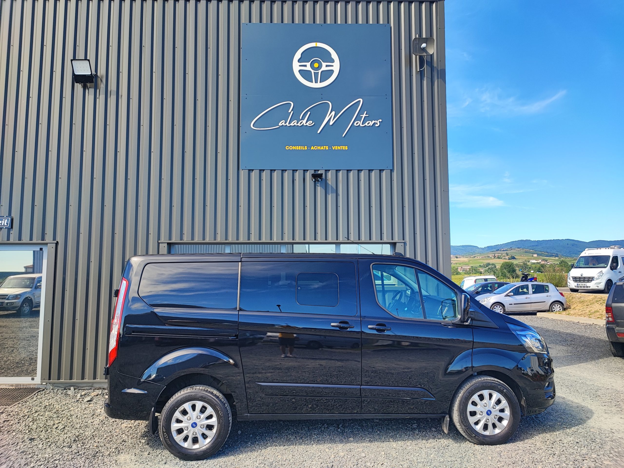 FORD TRANSIT CUSTOM II (2) CABINE APPROFONDIE 300 L1H1 2.0 ECOBLUE 170 BVA LIMITED