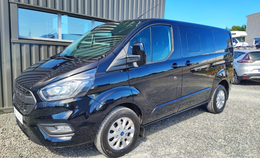 FORD TRANSIT CUSTOM II (2) CABINE APPROFONDIE 300 L1H1 2.0 ECOBLUE 170 BVA LIMITED