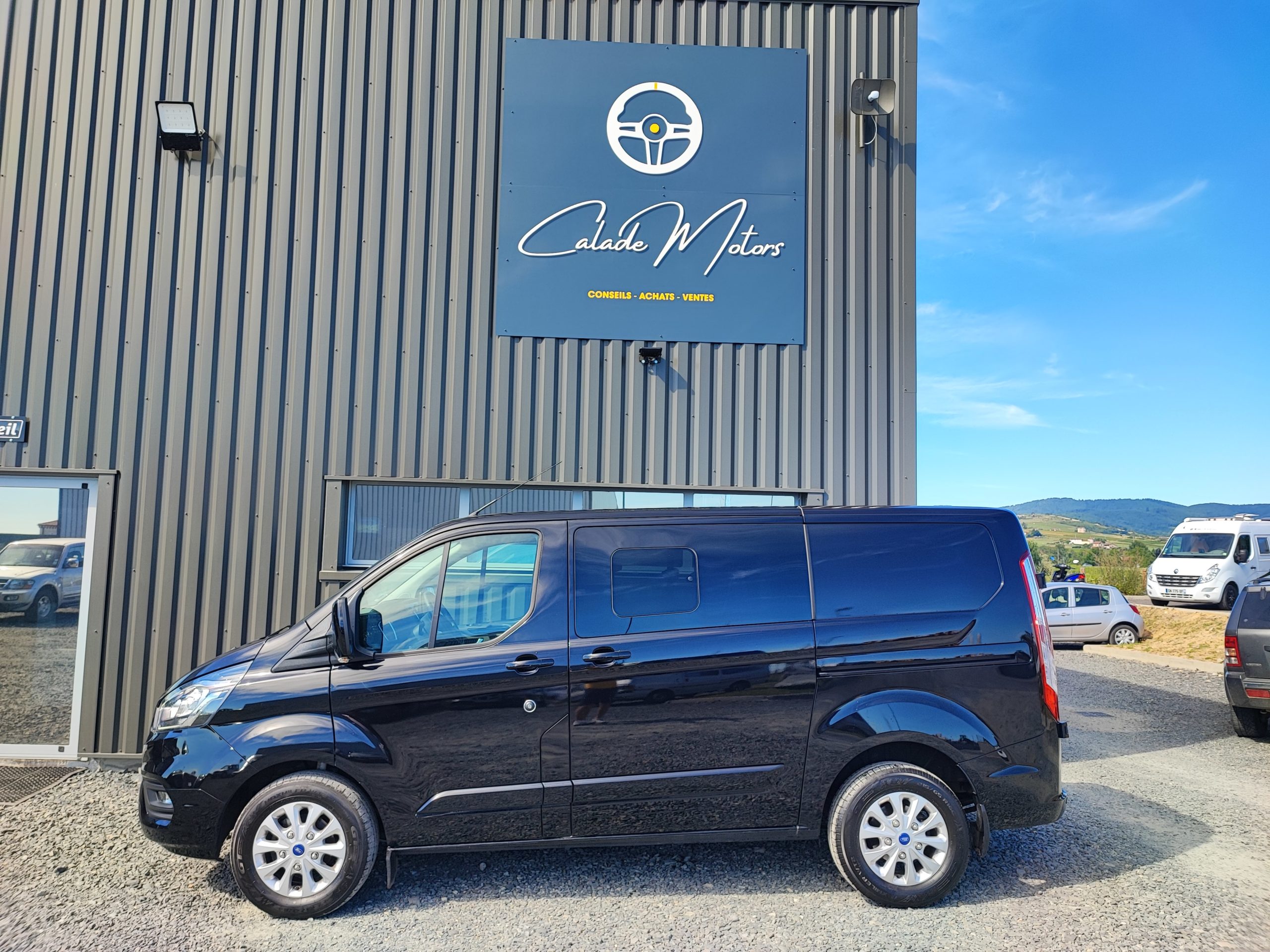 FORD TRANSIT CUSTOM II (2) CABINE APPROFONDIE 300 L1H1 2.0 ECOBLUE 170 BVA LIMITED