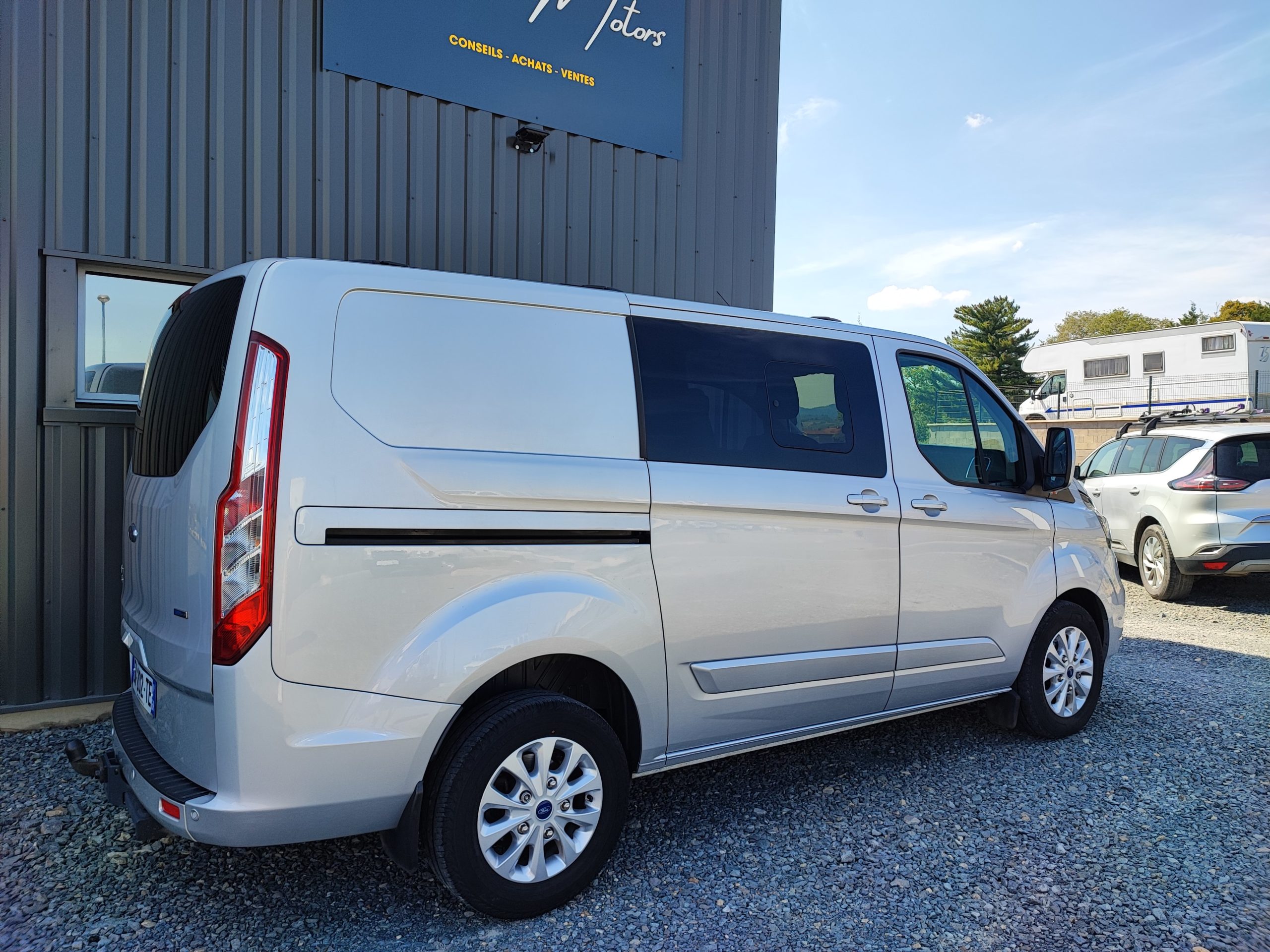 FORD TRANSIT CUSTOM II (2) CABINE APPROFONDIE 300 L1H1 2.0 ECOBLUE 170 BVA LIMITED