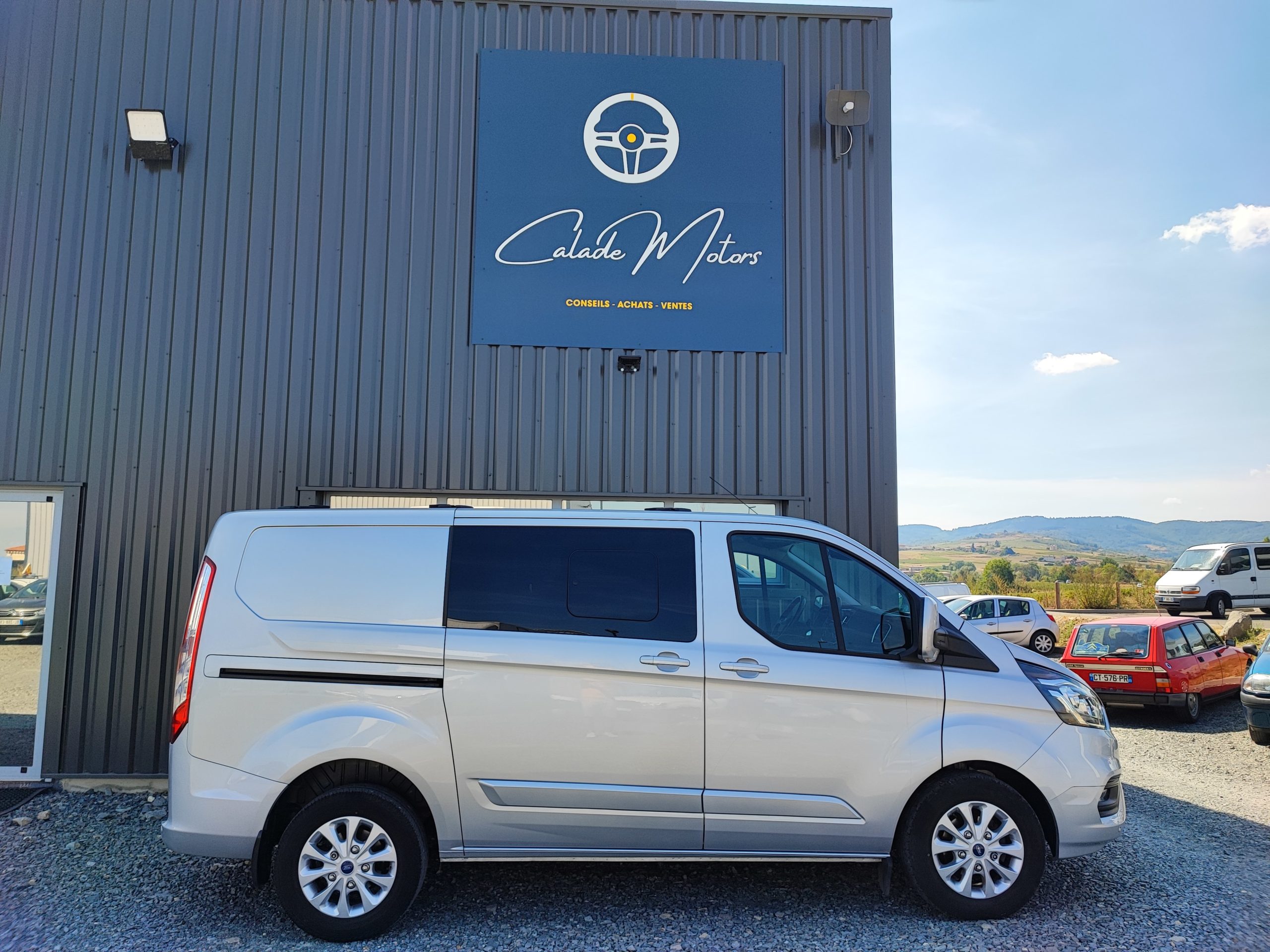 FORD TRANSIT CUSTOM II (2) CABINE APPROFONDIE 300 L1H1 2.0 ECOBLUE 170 BVA LIMITED