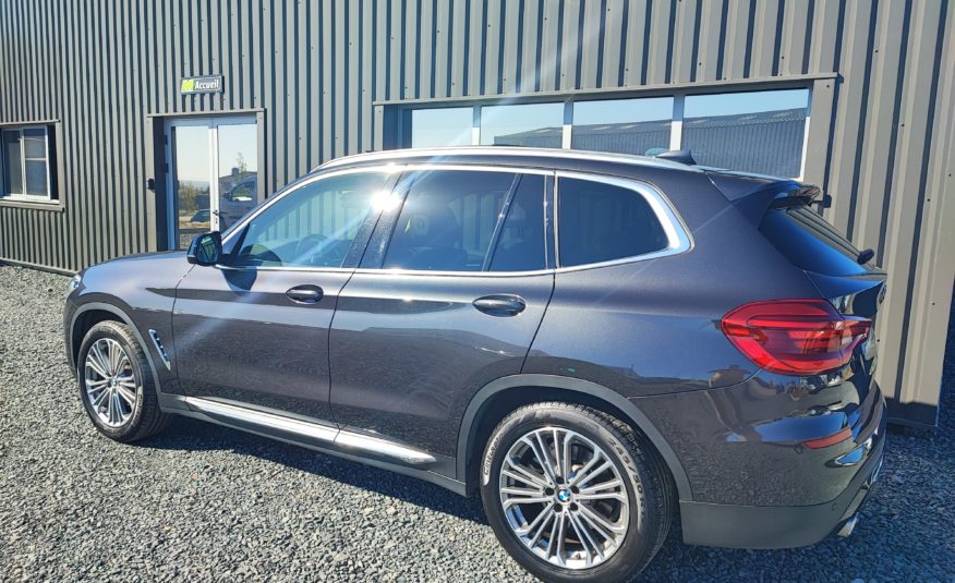 BMW X3 III (G01) xDrive20dA 190ch LUXURY