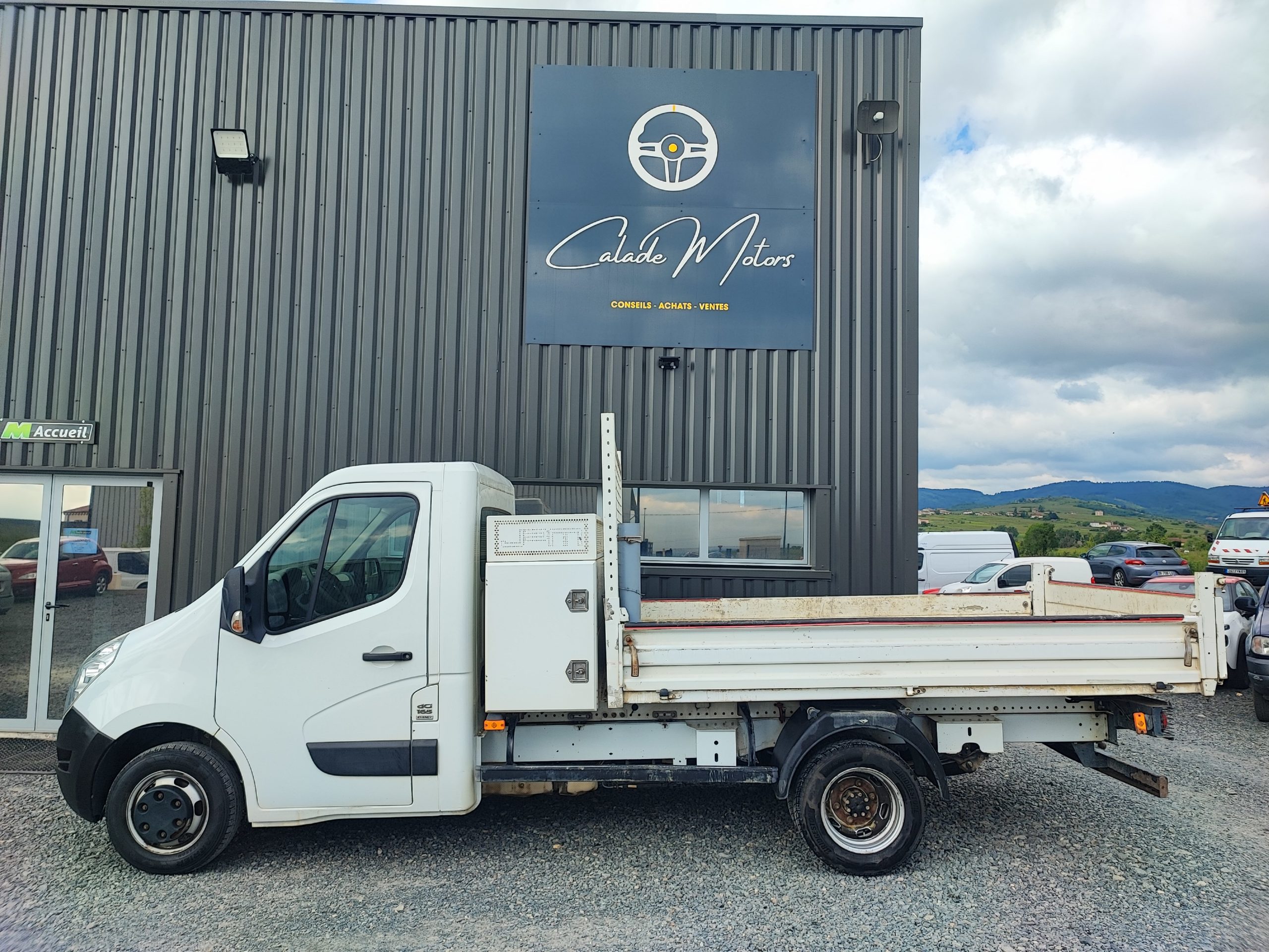 RENAULT MASTER L3 3.5t 2.3 dci 165CH GRAND CONFORT BENNE+COFFRE