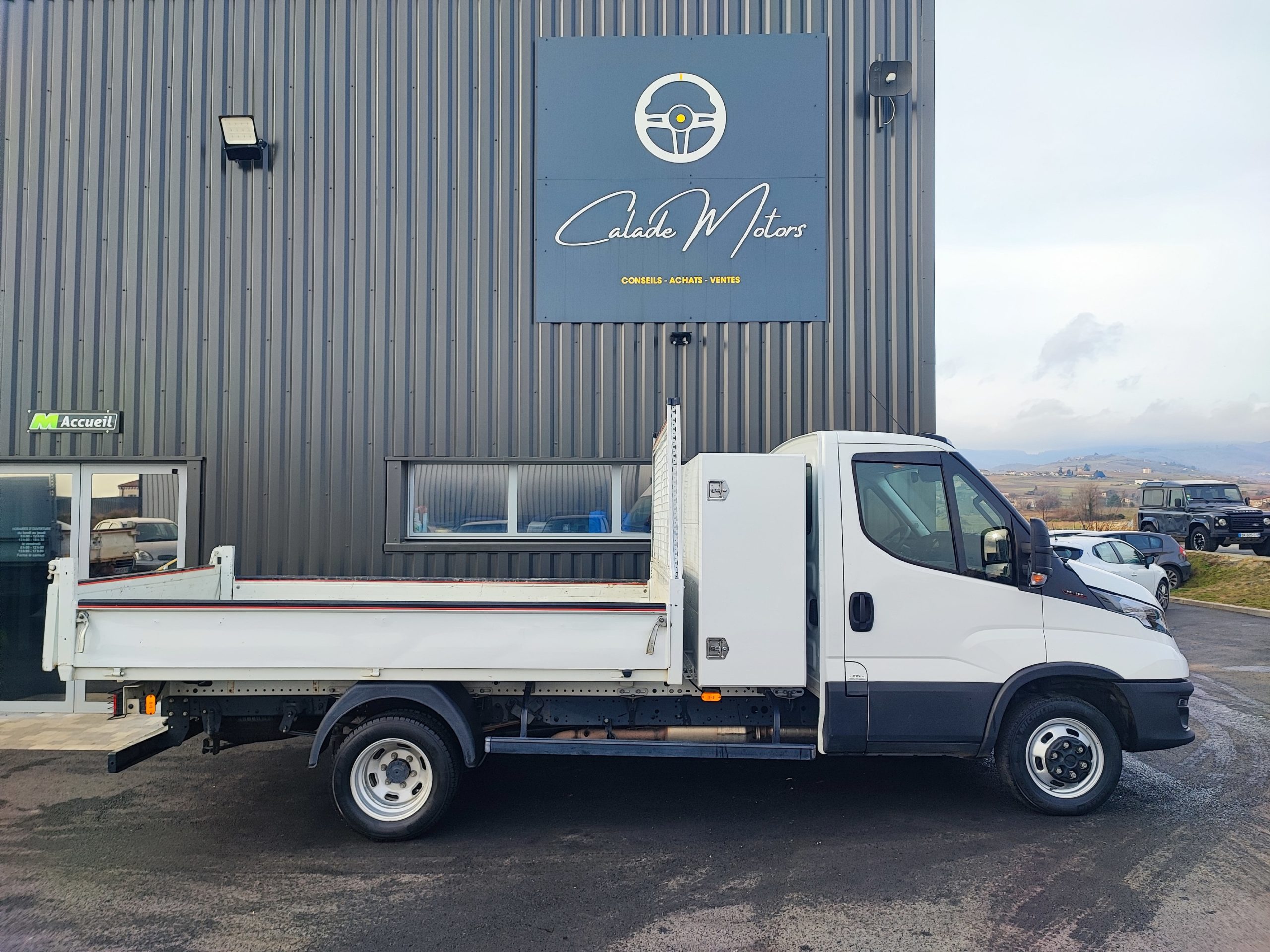 IVECO DAILY BENNE 35C16 3750 160CH BENNE + COFFRE