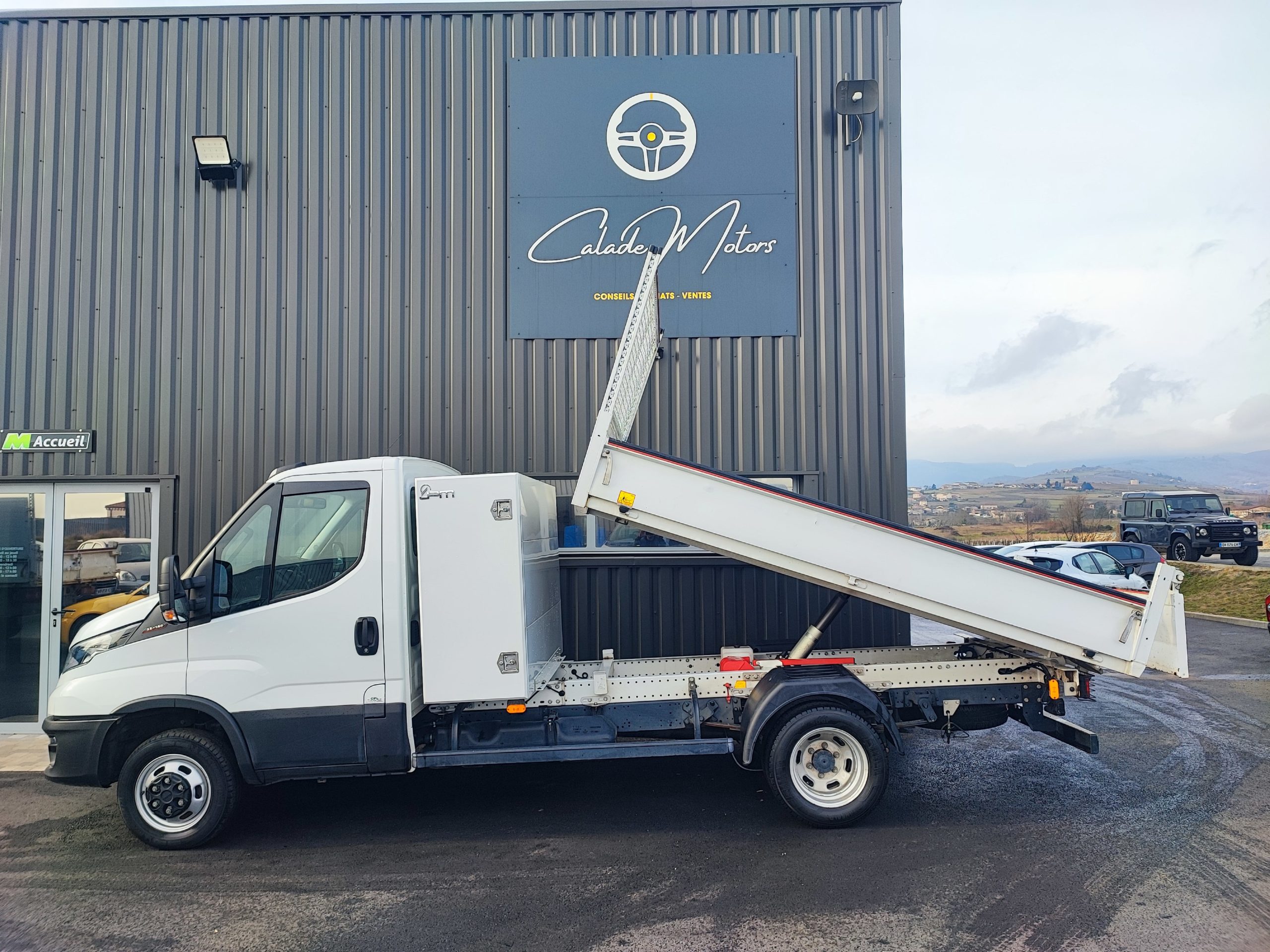 IVECO DAILY BENNE 35C16 3750 160CH BENNE + COFFRE