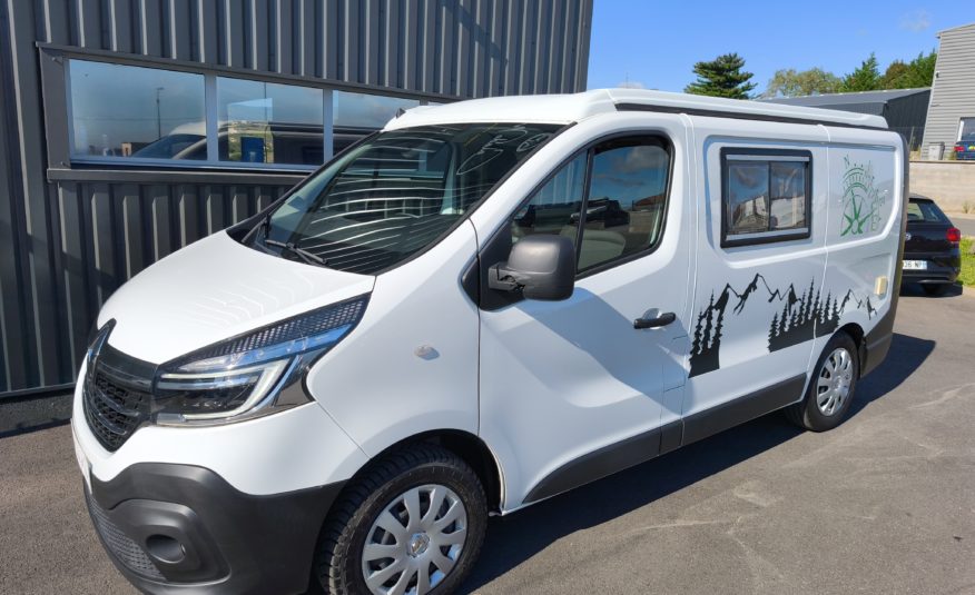 RENAULT TRAFIC 2.0 DCI 120CH BVM6 VAN AMENAGE TOIT RELEVABLE