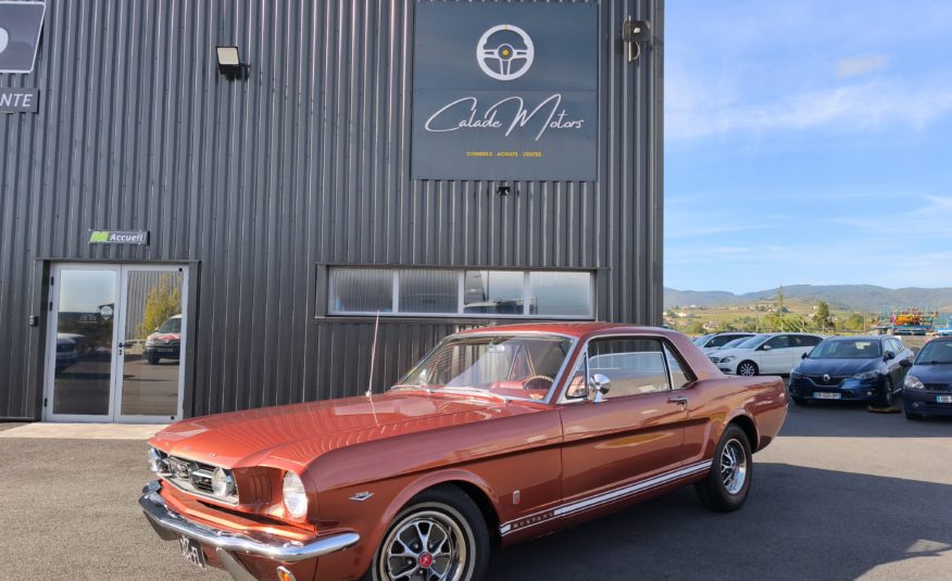 FORD MUSTANG 289 CI 4.7 V8 225CH BVA 1965 GT CODE A