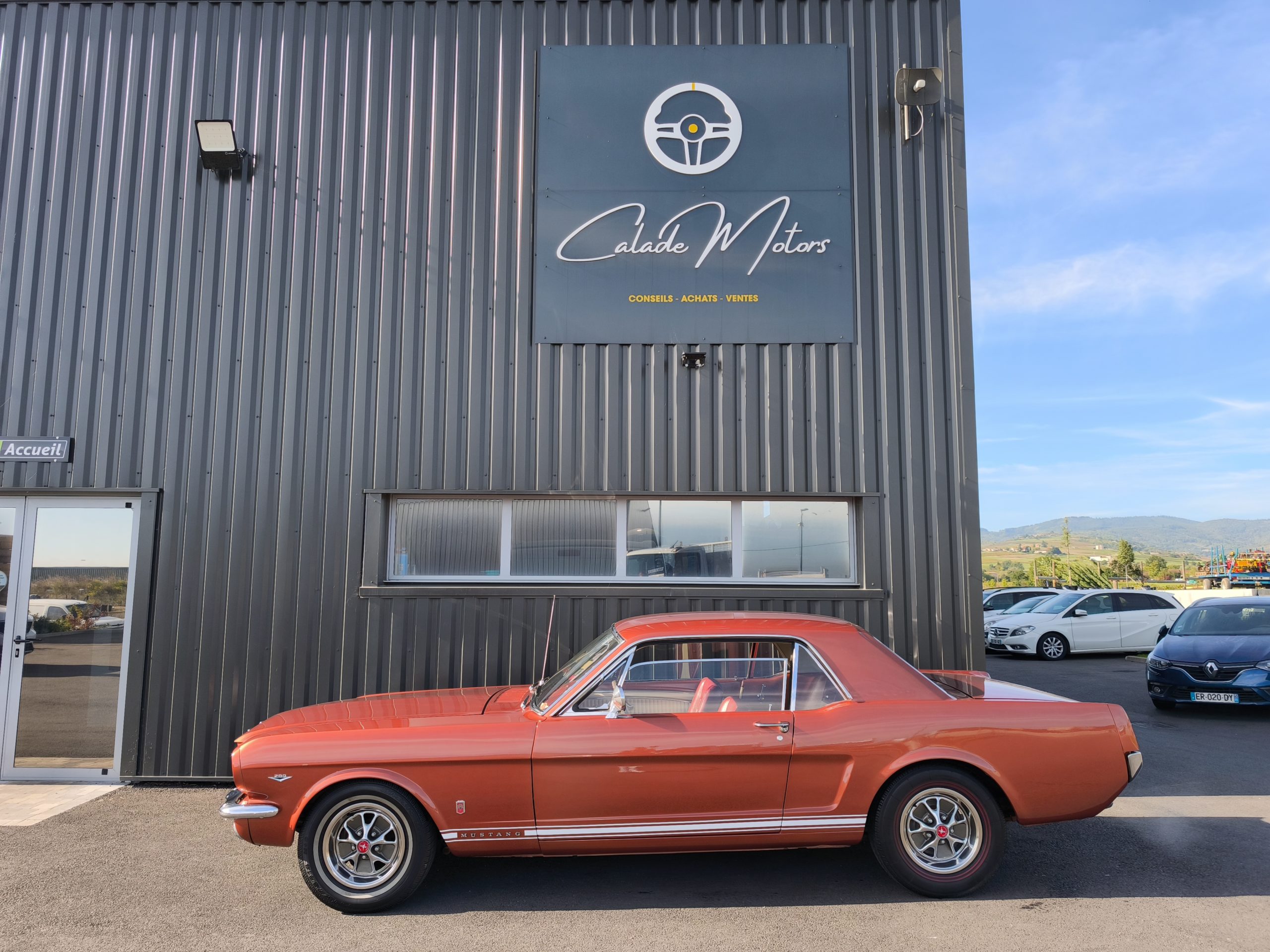 FORD MUSTANG 289 CI 4.7 V8 225CH BVA 1965 GT CODE A