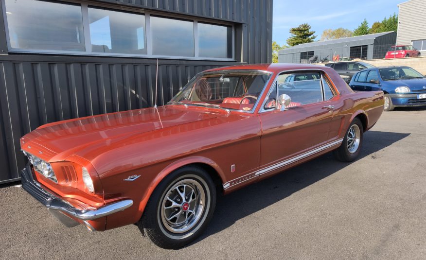 FORD MUSTANG 289 CI 4.7 V8 225CH BVA 1965 GT CODE A