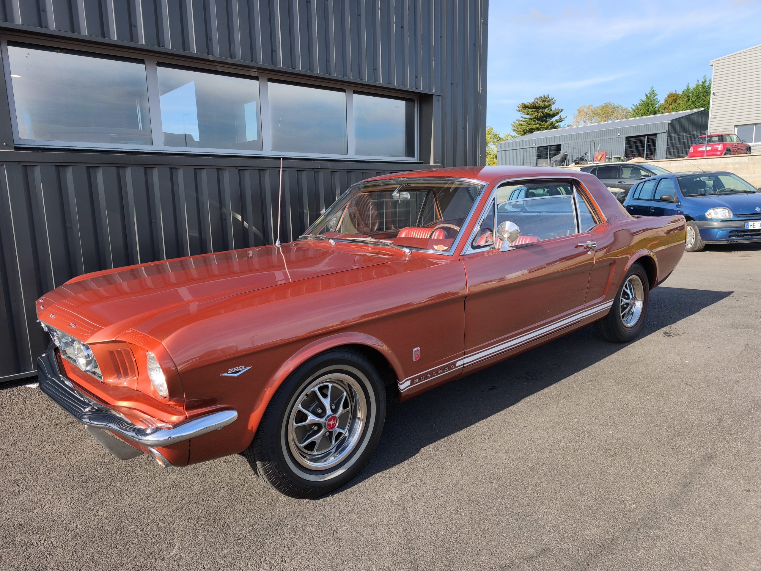 FORD MUSTANG 289 CI 4.7 V8 225CH BVA 1965 GT CODE A