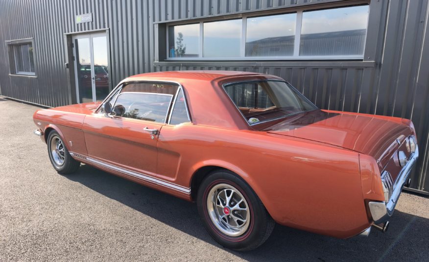 FORD MUSTANG 289 CI 4.7 V8 225CH BVA 1965 GT CODE A