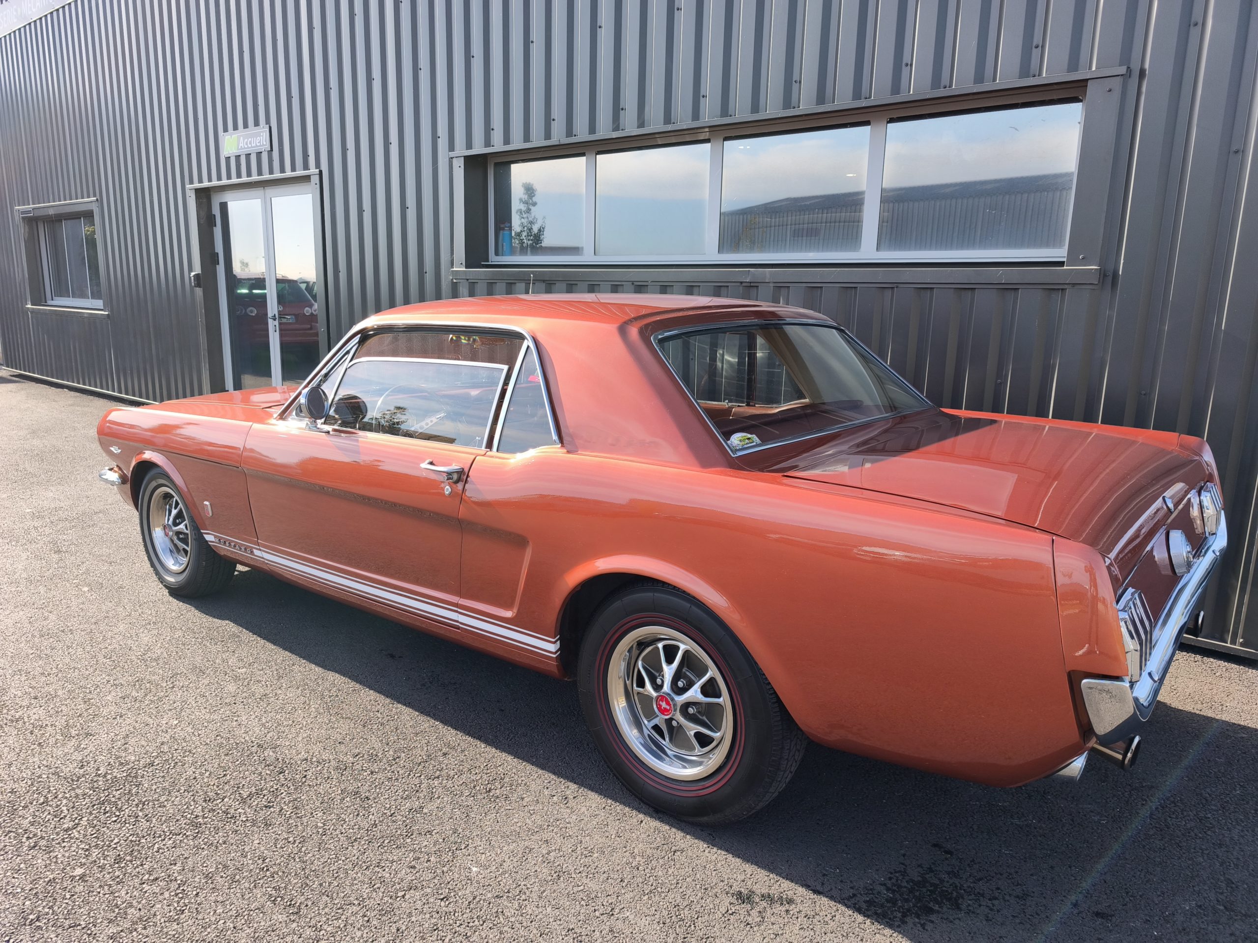 FORD MUSTANG 289 CI 4.7 V8 225CH BVA 1965 GT CODE A