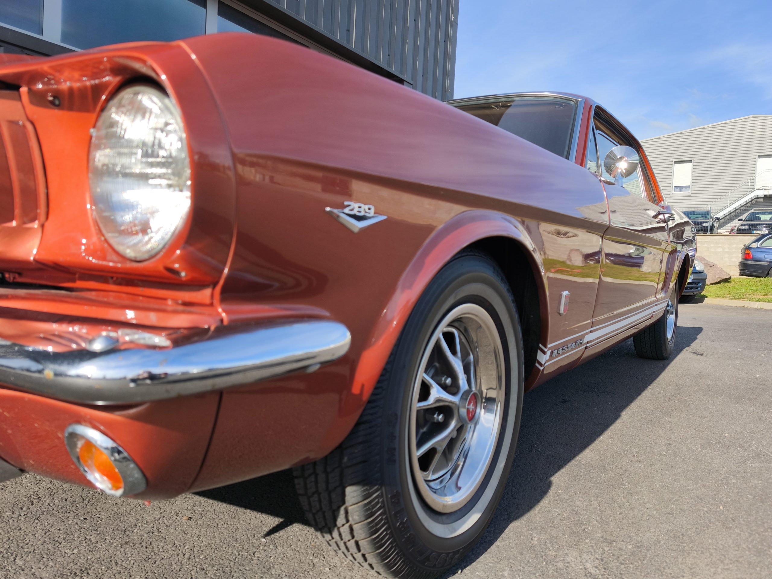 FORD MUSTANG 289 CI 4.7 V8 225CH BVA 1965 GT CODE A