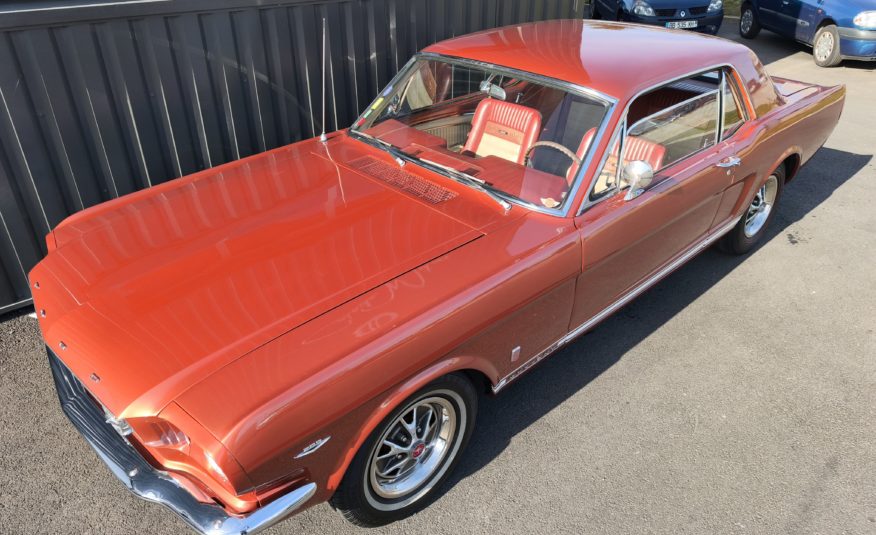 FORD MUSTANG 289 CI 4.7 V8 225CH BVA 1965 GT CODE A