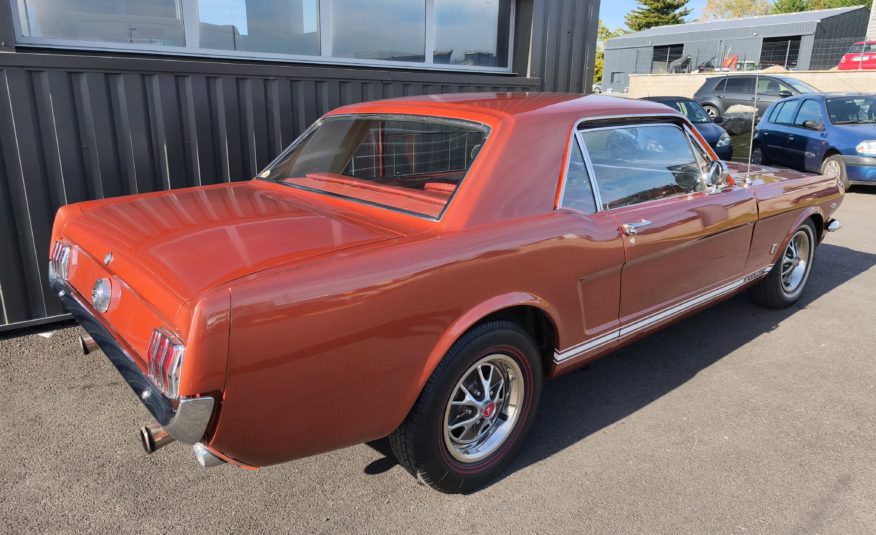 FORD MUSTANG 289 CI 4.7 V8 225CH BVA 1965 GT CODE A