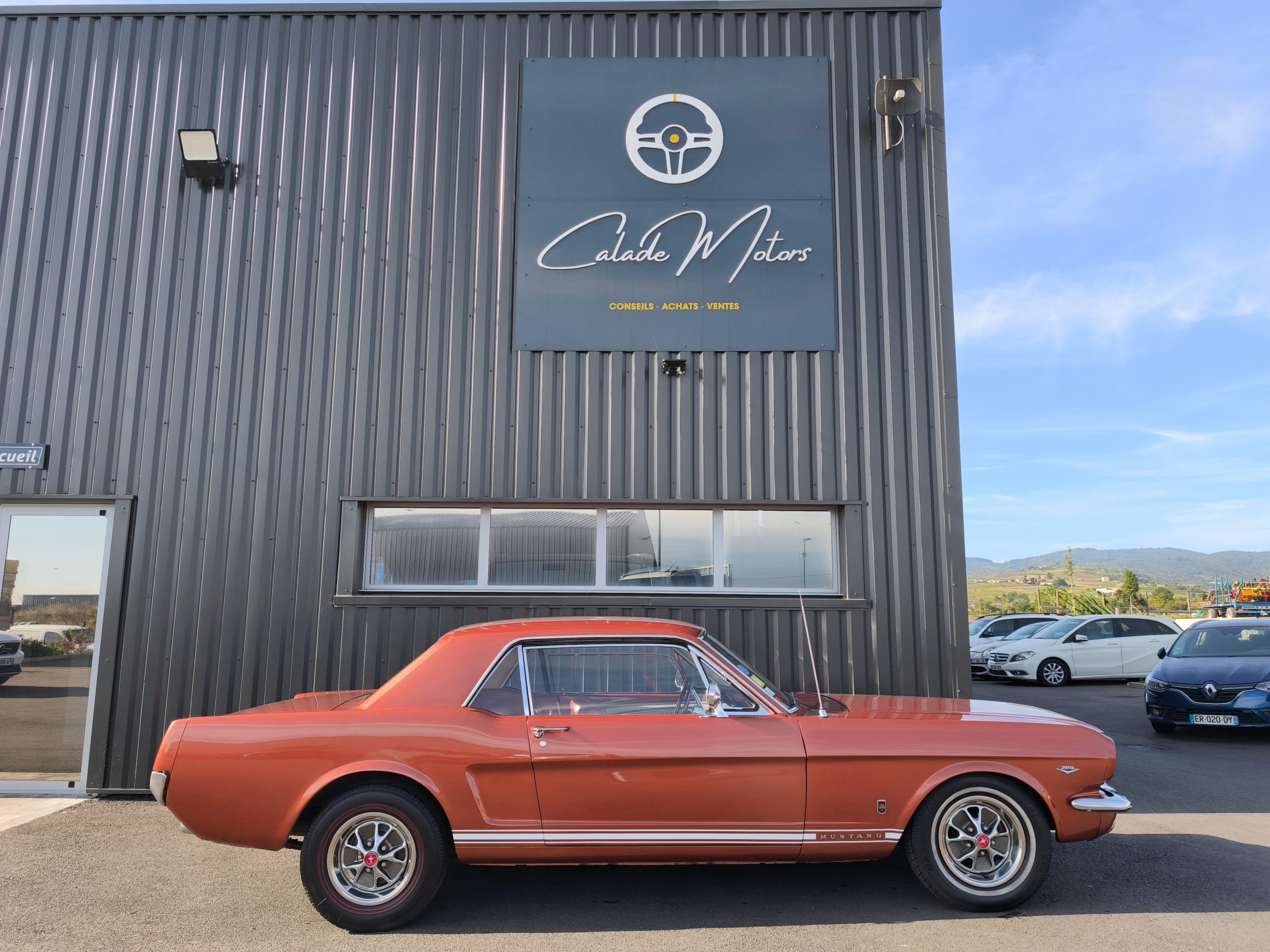 FORD MUSTANG 289 CI 4.7 V8 225CH BVA 1965 GT CODE A