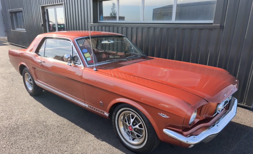 FORD MUSTANG 289 CI 4.7 V8 225CH BVA 1965 GT CODE A
