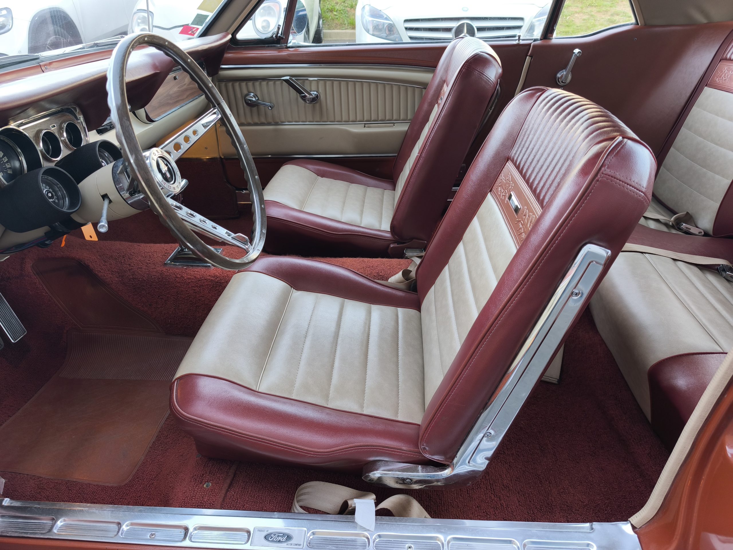 FORD MUSTANG 289 CI 4.7 V8 225CH BVA 1965 GT CODE A