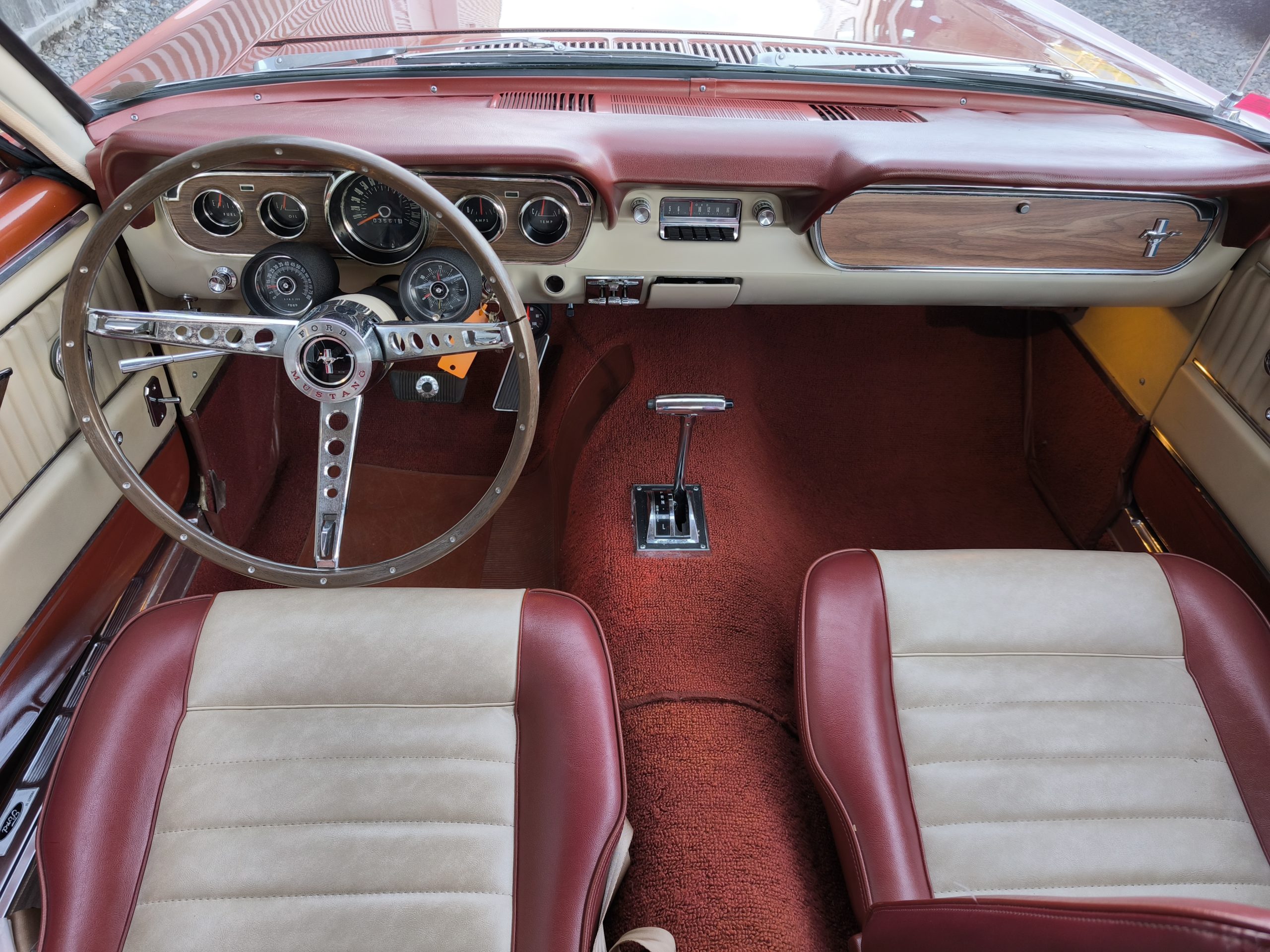 FORD MUSTANG 289 CI 4.7 V8 225CH BVA 1965 GT CODE A