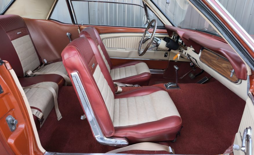 FORD MUSTANG 289 CI 4.7 V8 225CH BVA 1965 GT CODE A