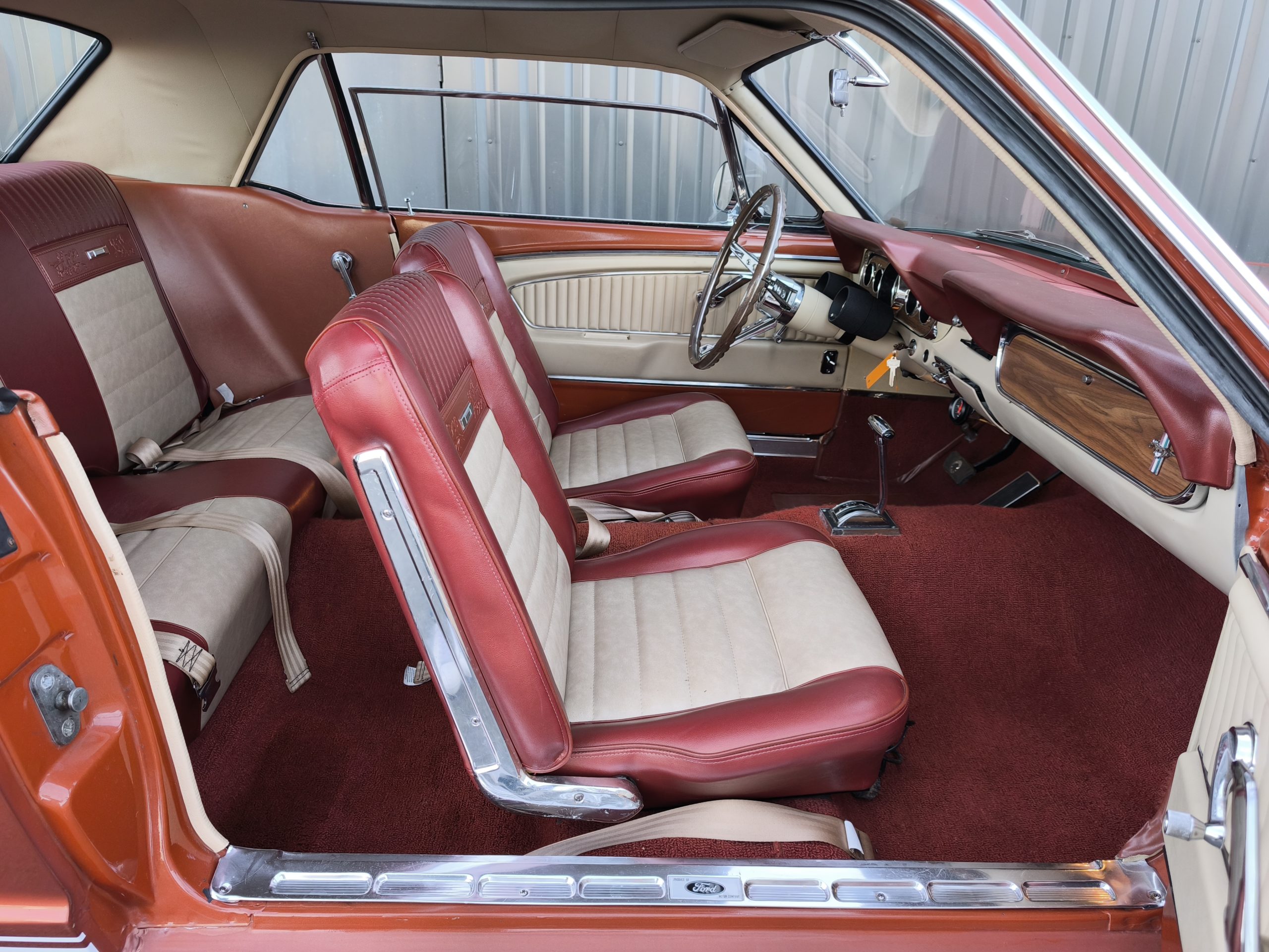 FORD MUSTANG 289 CI 4.7 V8 225CH BVA 1965 GT CODE A