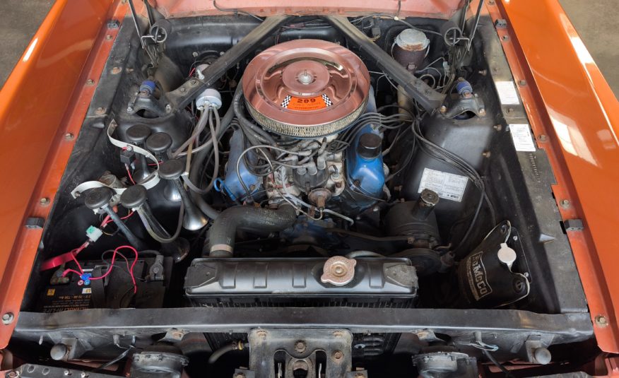 FORD MUSTANG 289 CI 4.7 V8 225CH BVA 1965 GT CODE A